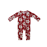 Cherry Blossoms | Bamboo Zip Pajamas | Milk & Baby