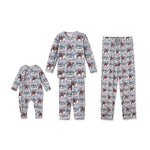 Cowboy Christmas Family Matching Soft Bamboo Pajamas | Snowy trails, tiny cabins, and a dash of Western spirit make these matching cowboy Christmas pajamas feel like a holiday storybook come to life. Crafted from buttery-soft, breathable bamboo with a tou