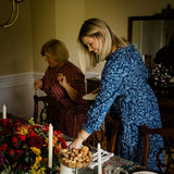 The Savana Midi Dress in Winter Blossom