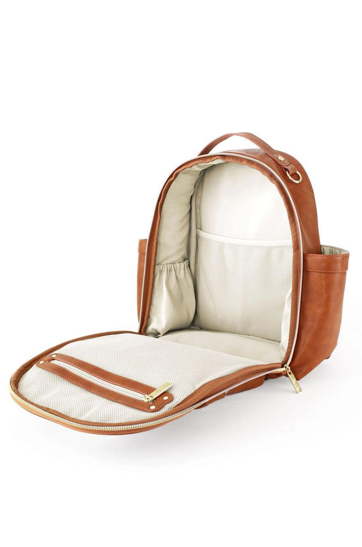 Cognac Itzy Mini™ Diaper Bag Backpack - Milk & Baby 