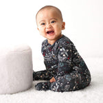 Cosmic Dreams Midnight Footie | Milk & Baby