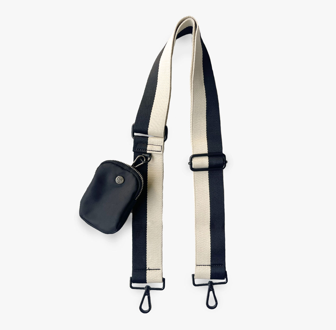 black + cream colorblock strap | Milk & Baby