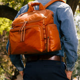 Caraa Baby Bag Large in Clay Nylon