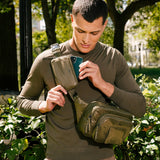 Caraa Baby Changing Sling Nylon | Olive Nylon