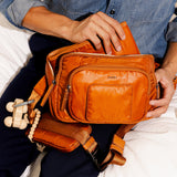 Caraa Baby Changing Sling Nylon | Clay