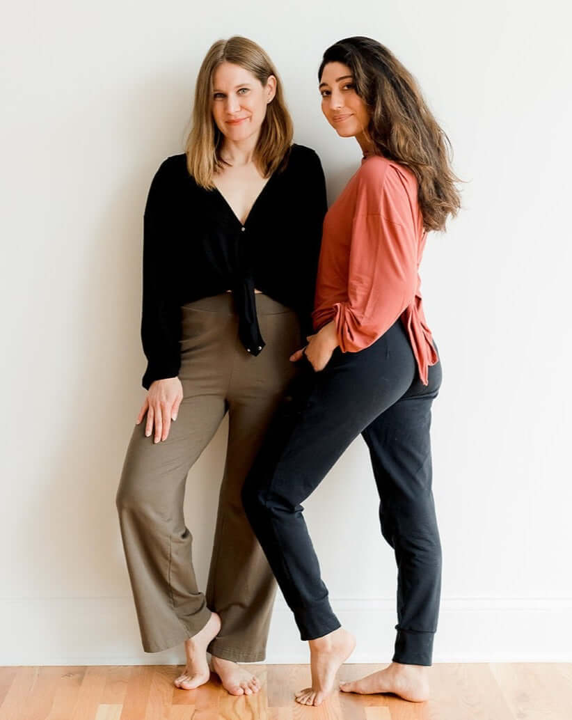 Nursing & Maternity Everywhere Long-Sleeve Wrap Blouse | Terra | Milk & Baby