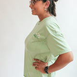 Relaxed Fit Zip Breastfeeding Tee