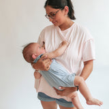 Relaxed Fit Zip Breastfeeding Tee