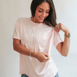 Relaxed Fit Zip Breastfeeding Tee