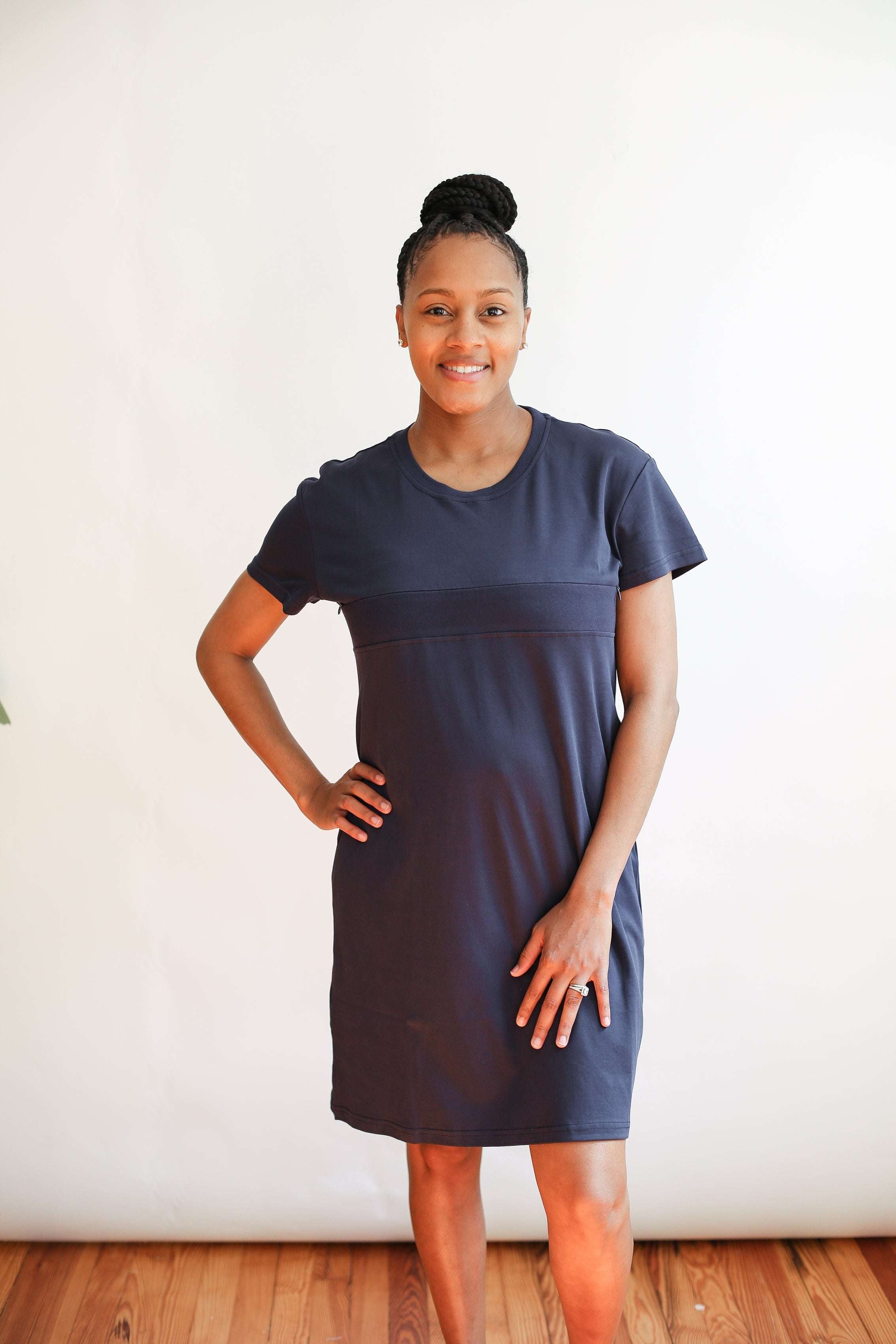 Breastfeeding T-Shirt Dress | Milk & Baby