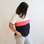Full Zip Breastfeeding Tee | Milk & Baby