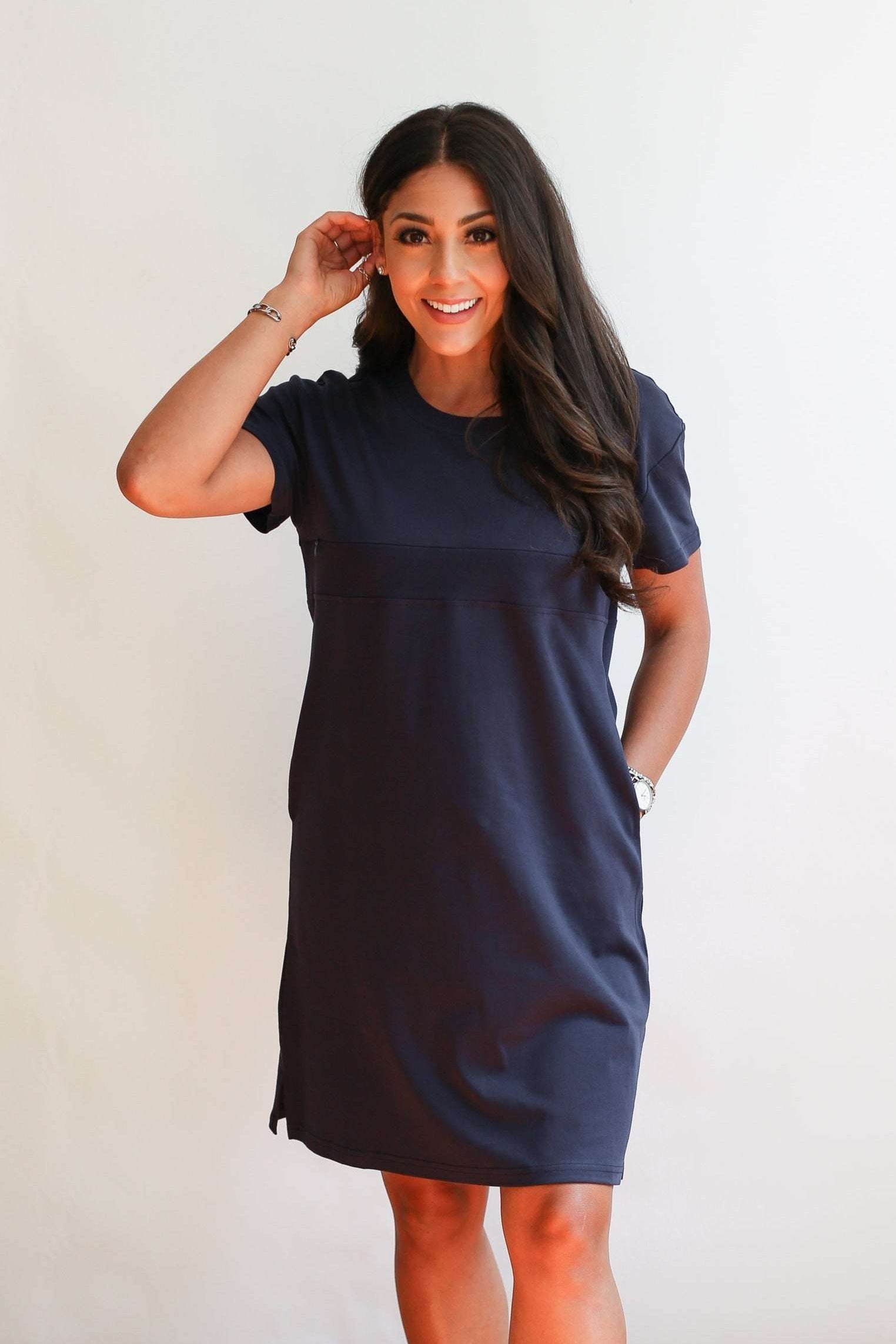 Breastfeeding T-Shirt Dress | Milk & Baby