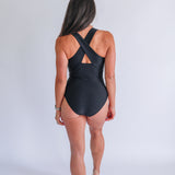 One Piece Zip Breastfeeding Swimsuit 2026