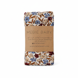Desert Floral Ribbed Bamboo Stretch Swaddle - Portrait