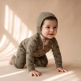 Organic Kimono Onesie & Pants Set | Dino