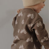 Dirt Bike | Sweatshirt Romper