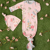 Ditzy Floral Gown & Hat