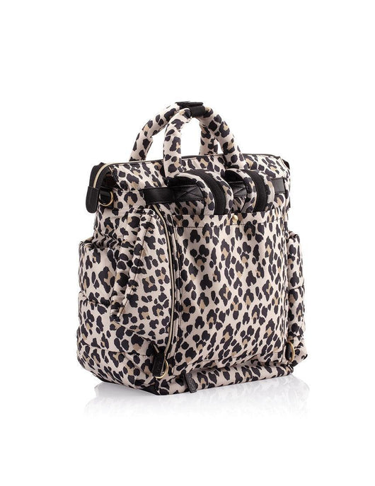 Dream Convertible™ Leopard Diaper Bag Milk & Baby