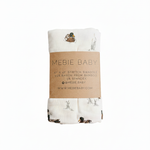 Duck Print Stretch Swaddle with Branding - Portrait