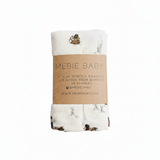 Duck Print Stretch Swaddle with Branding - Portrait