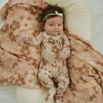 Dust & Petal Zipper Romper | Milk & Baby