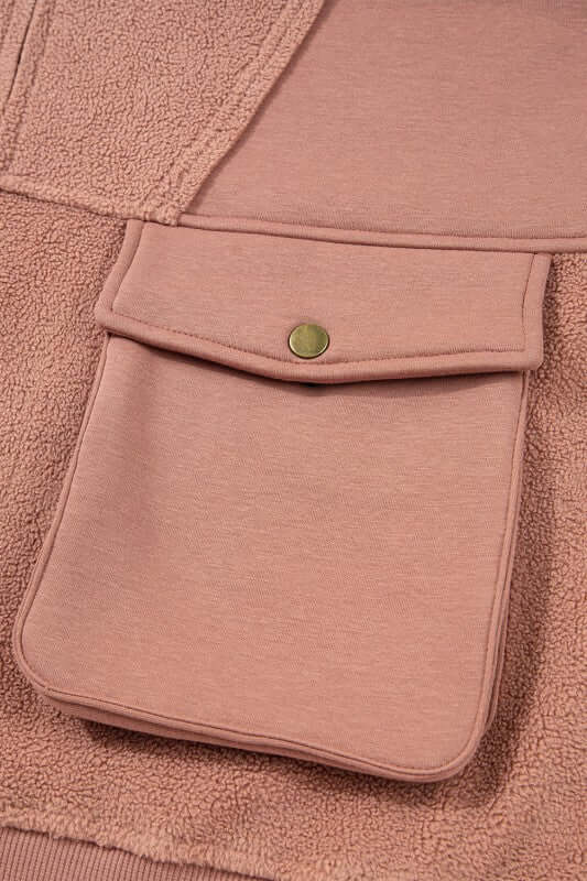 Mabel Half Zipper Baggy Sweatshirt | Milk & Baby