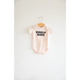Early Bird Organic Cotton Baby Bodysuit | Milk & Baby