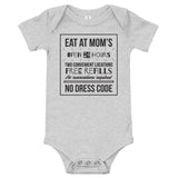 Eat at Mom's Onesie - Milk & Baby 