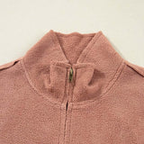 Mabel Half Zipper Baggy Sweatshirt | Milk & Baby