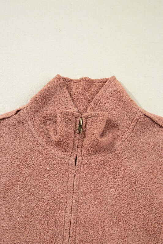 Mabel Half Zipper Baggy Sweatshirt | Milk & Baby