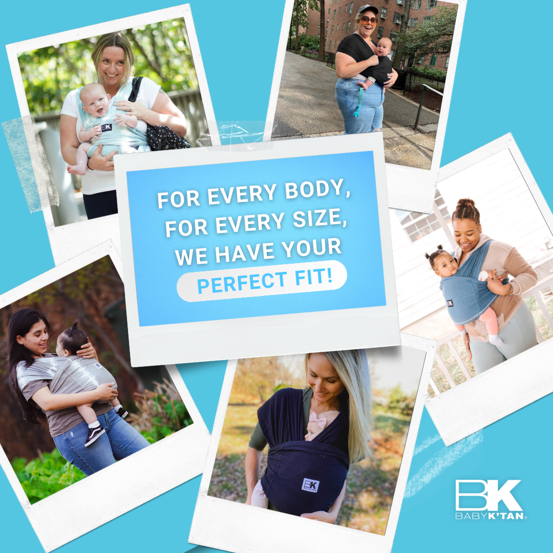 Baby K'tan Original Baby Carrier | Heather Grey | Milk & Baby