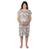 Floral Labor & Delivery Gown