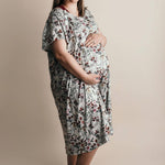 Floral Labor & Delivery Gown | Milk & Baby