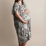 Floral Labor & Delivery Gown | Milk & Baby