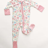 Luna + Luca Wildflowers Bamboo Jumpsuit | Milk & Baby