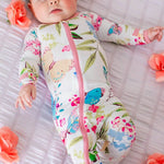 Flutter Babes Footie | Milk & Baby
