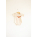 French Fry Organic Cotton Baby Onesie | Milk & Baby