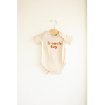 French Fry Organic Cotton Baby Onesie | Milk & Baby