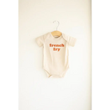 French Fry Organic Cotton Baby Onesie | Milk & Baby