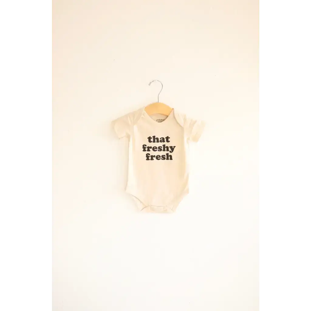 Freshy Fresh Organic Cotton Baby Onesie for New Arrivals | Milk & Baby