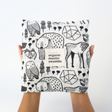 Nordic | Organic Muslin Swaddle | Milk & Baby