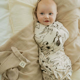 Good Dog Stretch Swaddle Blanket | Milk & Baby