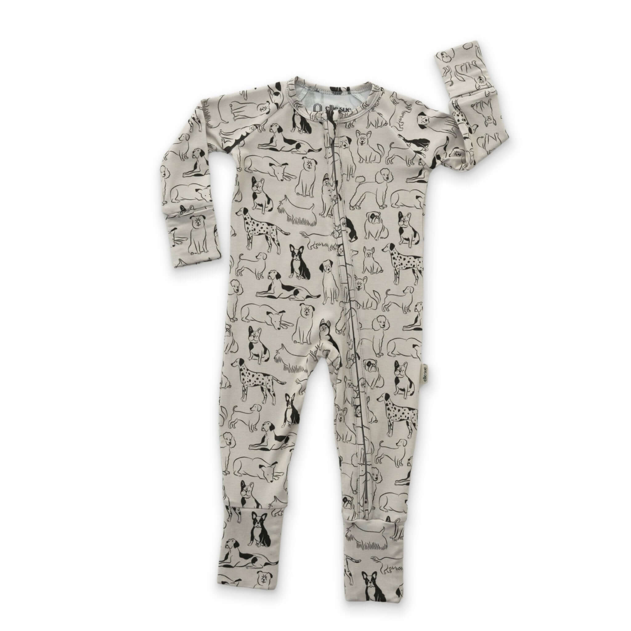 Good Dog Zipper Romper | Milk & Baby