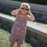 Matilda | Girl's Knit Short Set