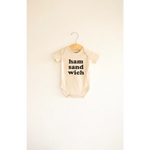 Ham Sandwich Organic Cotton Baby Onesie | Milk & Baby