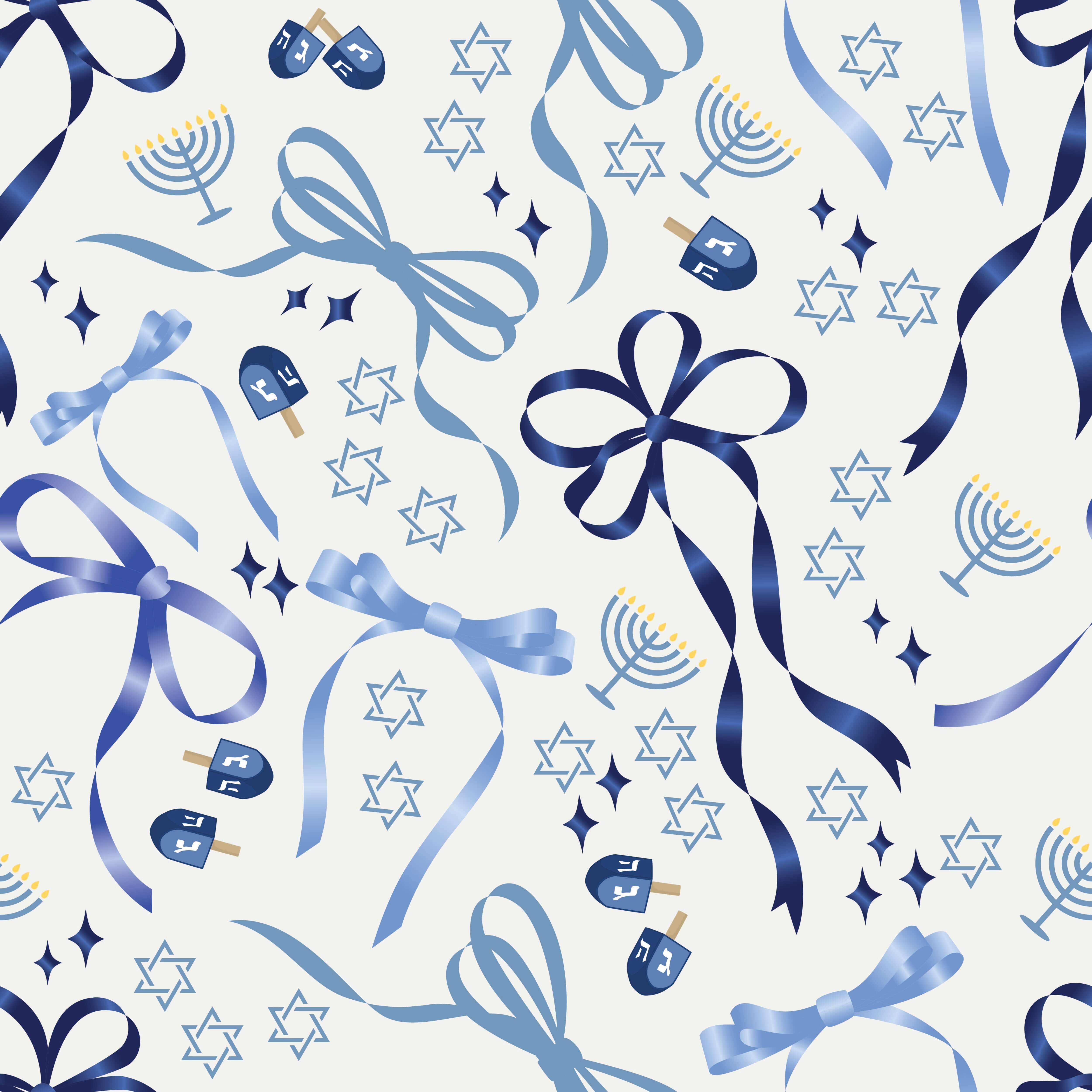 Dreidel Bows Footie | Milk & Baby