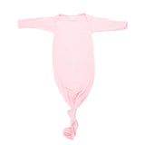 Heavenly Pink Knotted Baby Gown | Milk & Baby