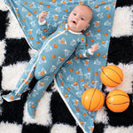 Hoops Footie | Milk & Baby