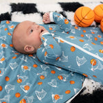 Hoops Footie | Milk & Baby