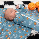 Hoops Footie | Milk & Baby